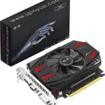 NVIDIA GTX 750 Ti Graphics Card 4GB GDDR5 128 Bit Gaming Graphics Card with VGA DVI HDMI-Compatible, PCIE Express X16 3.0, Single Fan Cooling System