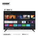 VISION PLUS 43″ FRAMELESS ANDROID TV