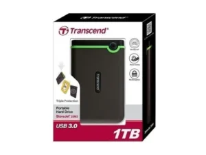 Transcend External HDD 1TB – Iron Grey – TS1TSJ25M3S