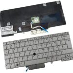 New Laptop Keyboard Replacement for HP Elitebook 2740P P/N:V108630AS1 V-108630AS1-US US Layout Gray Color with Point Stick