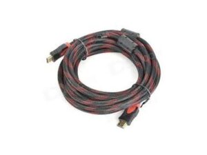 Generic HDMI Cable 5 Meters - Black & Red