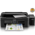 Epson L382 -Ink Tank Color Print & Scan & copy+ Ink Bottles- Black