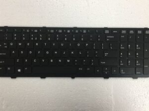 New Laptop Keyboard replacement with FRAME for HP Probook 450 G0 450 G1 450 G2 455 G1 455 G2 470 G0 470 G1 470 G2 Series Black US Layout NO BACKLIT