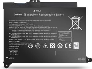 BP02XL - Laptop Battery for HP Pavilion 15-AU000 15-au010wm 15-au018wm 15-au020wm 15-au030wm, Pavilion 15-AW000 15-aw100 15-aw002nv 15-aw007cy 15-aw010na 15-aw022nd 15-aw053nr 15-aw054na