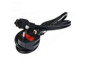 Generic Generic Laptop Power Flower Cable Fused UK 3 Pin Plug - Black