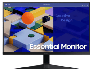 Samsung Essential 24″ FHD Monitor Black – LS24C310EAMXUE