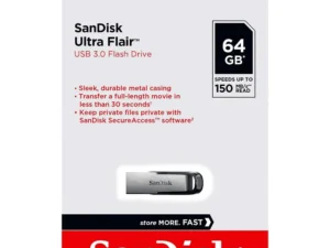 SanDisk Ultra Flair 3.0 USB Flash Drive 64GB-SDCZ73-064G-G46